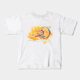 Rhythmic gymnastics Kids T-Shirt